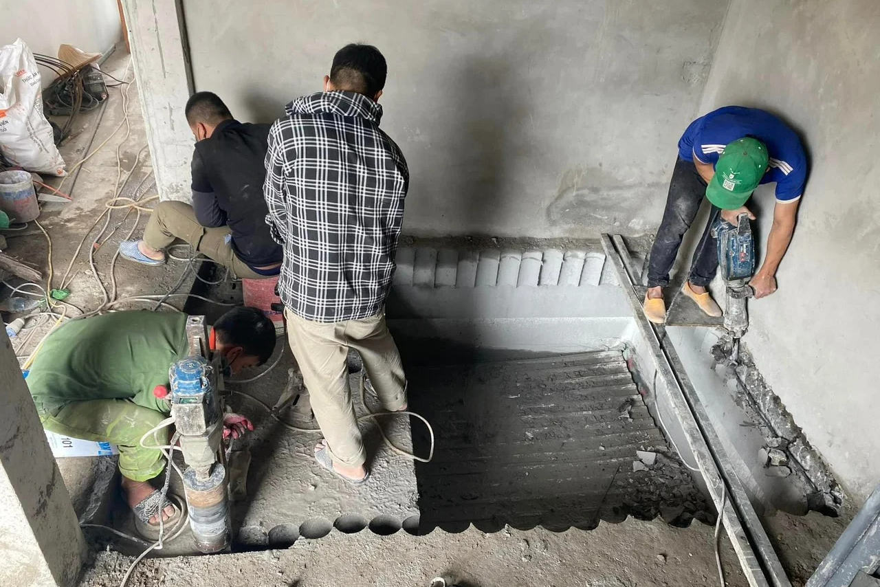 KHOAN CẮT BÊ TÔNG CHO NHÀ XƯỞNG - GIẢI PHÁP TỐI ƯU CHI PHÍ